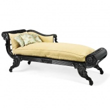 Ceyloniese Ebony Day Bed 