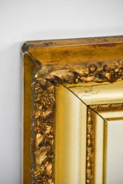 Small Victorian Gilt Framed Mirror