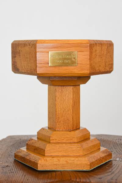 Oak Chalice Cup from Methodist Church