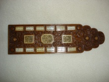 Cantonese Deeply Carved Flat Sandalwood Crib Board - CDC95