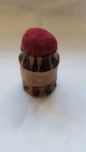 Tunbridge Ware Pin Cushion And Waxer - PCW62