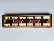 Edwardian Inlaid Cribbage Board - EIBC60